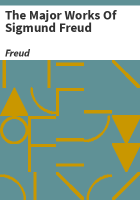The_Major_works_of_Sigmund_Freud