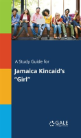 A_Study_Guide_For_Jamaica_Kincaid_s__Girl_