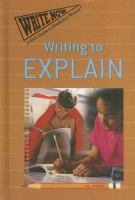 Writing_to_explain