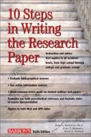 10_steps_in_writing_the_research_paper