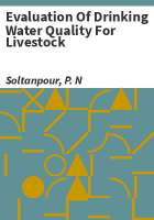 Evaluation_of_drinking_water_quality_for_livestock