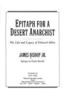 Epitaph_for_a_Desert_Anarchist